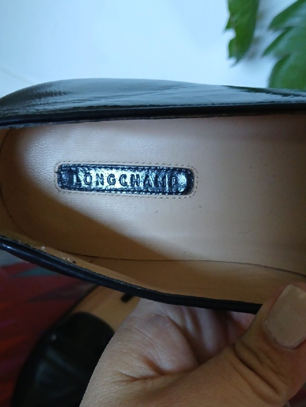 Longchamp Black Patent Loafers Sz36 - Picture 3 of 11